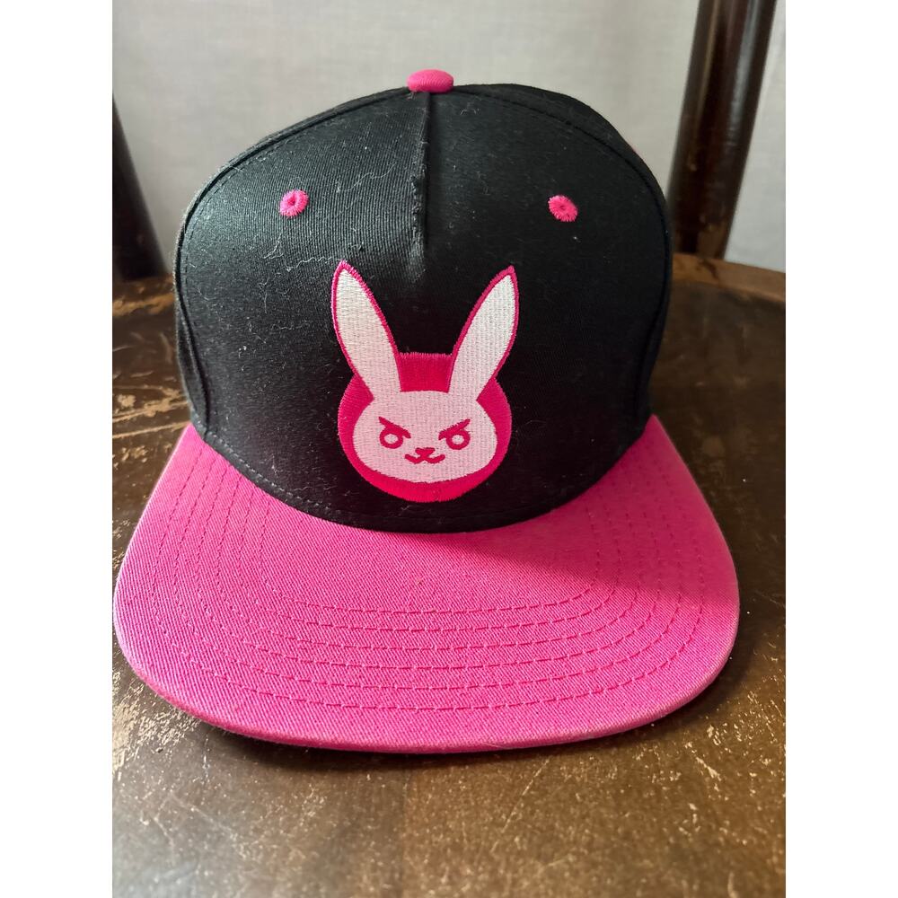 BLIZZARD Overwatch D.VA DVA Bunny snapback hat OSFA live video game gamer fps